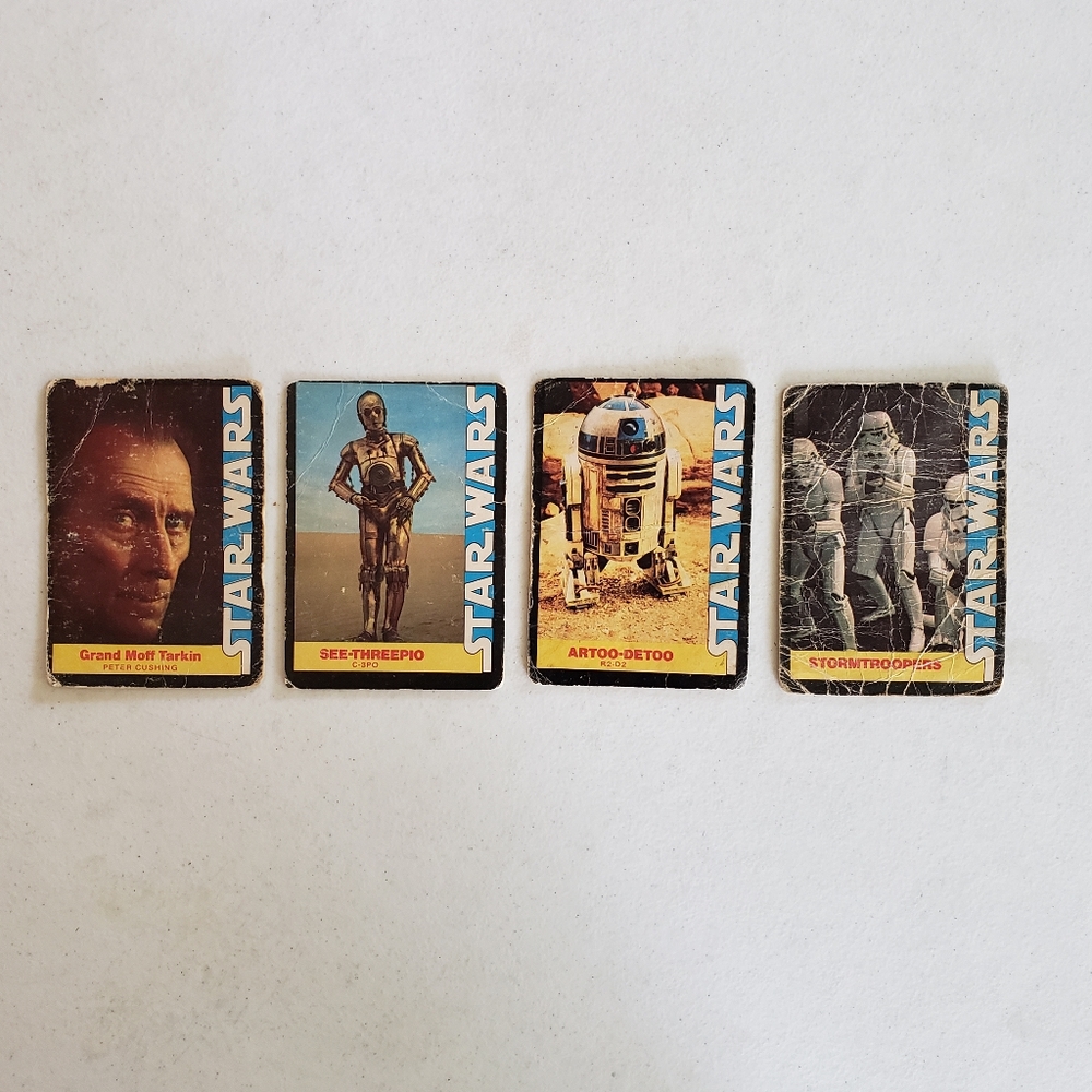 1977  Star Wars Twentieth-century Fox Film Corp Trading Cards